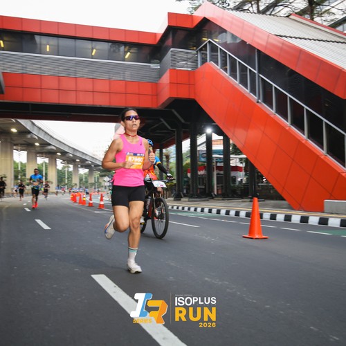 Race photo from ISOPLUS RUN 2026 - JAKARTA