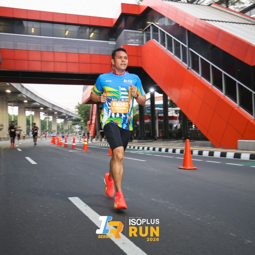 Race photo from ISOPLUS RUN 2026 - JAKARTA