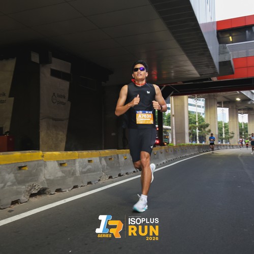 Race photo from ISOPLUS RUN 2026 - JAKARTA