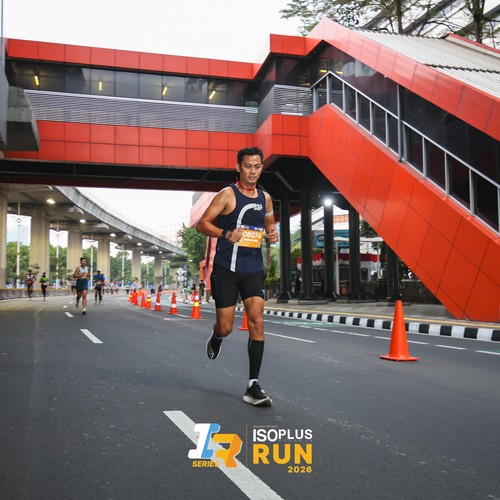 Race photo from ISOPLUS RUN 2026 - JAKARTA