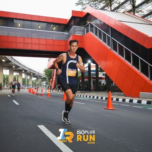Race photo from ISOPLUS RUN 2026 - JAKARTA