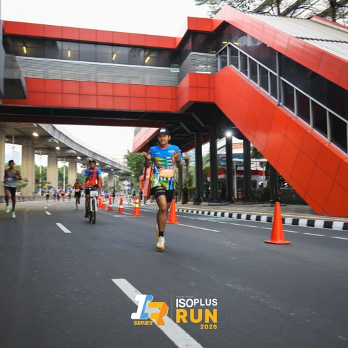 Race photo from ISOPLUS RUN 2026 - JAKARTA