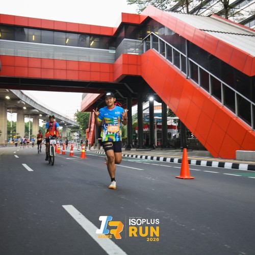 Race photo from ISOPLUS RUN 2026 - JAKARTA