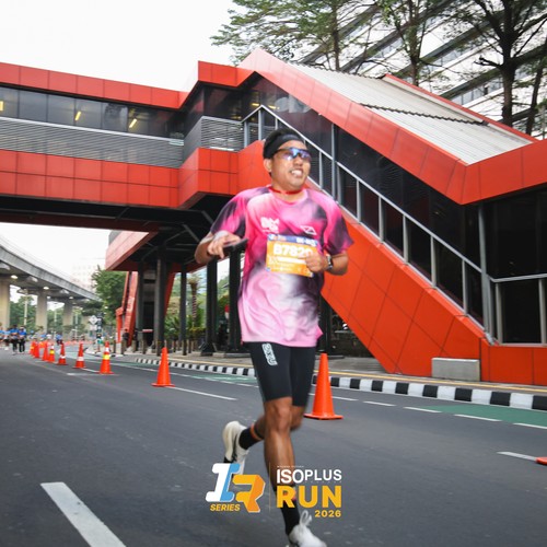 Race photo from ISOPLUS RUN 2026 - JAKARTA