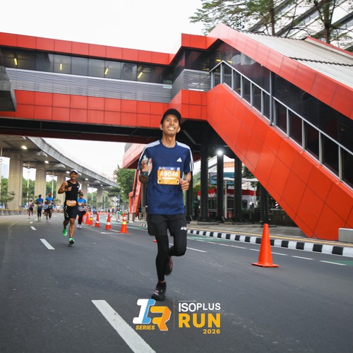 Race photo from ISOPLUS RUN 2026 - JAKARTA