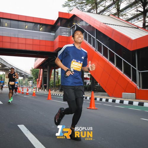 Race photo from ISOPLUS RUN 2026 - JAKARTA