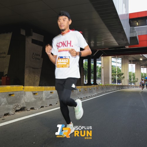 Race photo from ISOPLUS RUN 2026 - JAKARTA