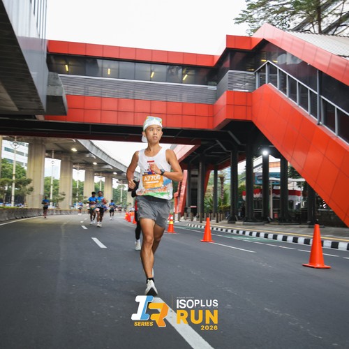 Race photo from ISOPLUS RUN 2026 - JAKARTA
