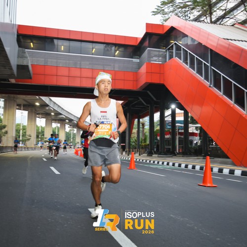 Race photo from ISOPLUS RUN 2026 - JAKARTA