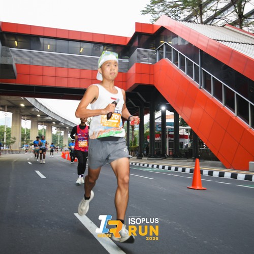 Race photo from ISOPLUS RUN 2026 - JAKARTA