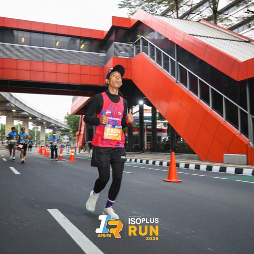 Race photo from ISOPLUS RUN 2026 - JAKARTA