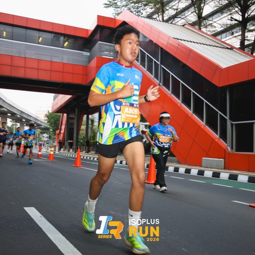 Race photo from ISOPLUS RUN 2026 - JAKARTA