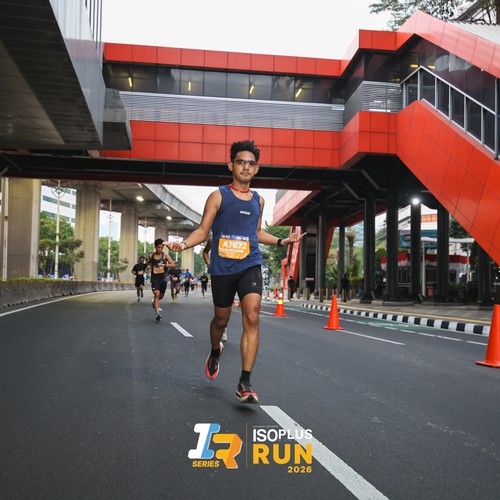 Race photo from ISOPLUS RUN 2026 - JAKARTA