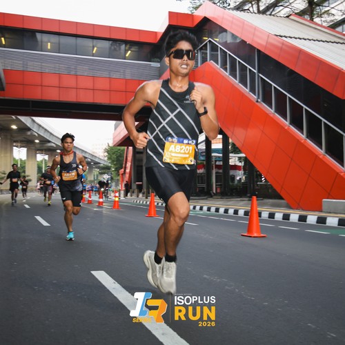 Race photo from ISOPLUS RUN 2026 - JAKARTA