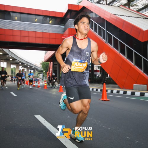 Race photo from ISOPLUS RUN 2026 - JAKARTA