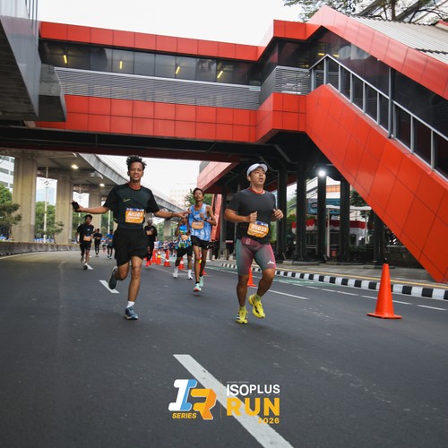 Race photo from ISOPLUS RUN 2026 - JAKARTA