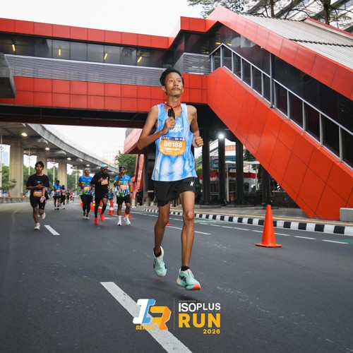 Race photo from ISOPLUS RUN 2026 - JAKARTA