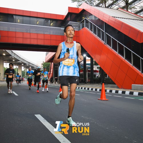 Race photo from ISOPLUS RUN 2026 - JAKARTA