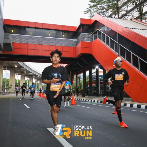 Race photo from ISOPLUS RUN 2026 - JAKARTA