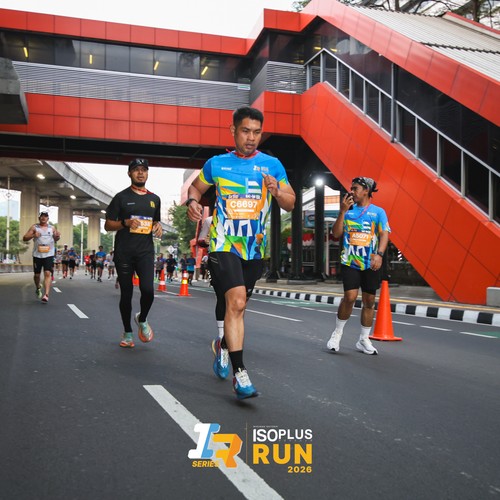 Race photo from ISOPLUS RUN 2026 - JAKARTA