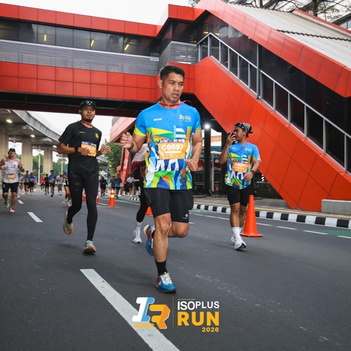 Race photo from ISOPLUS RUN 2026 - JAKARTA