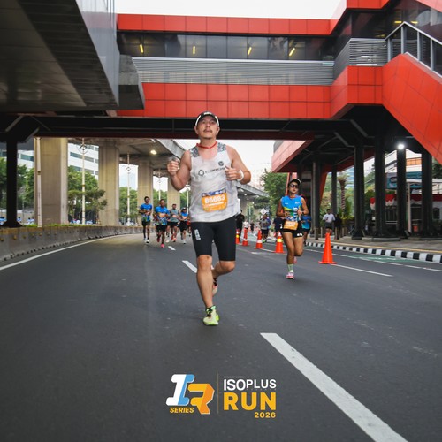Race photo from ISOPLUS RUN 2026 - JAKARTA