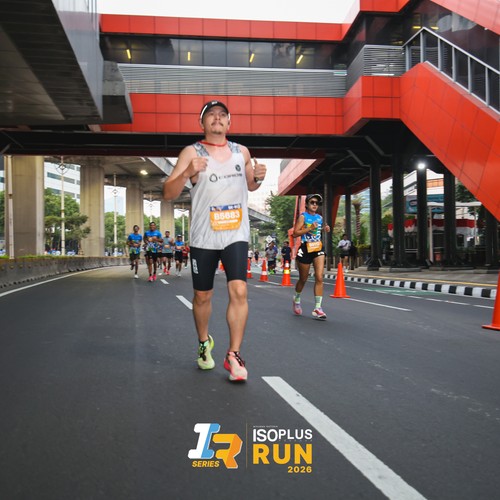 Race photo from ISOPLUS RUN 2026 - JAKARTA