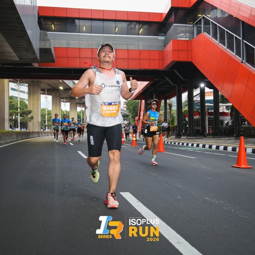 Race photo from ISOPLUS RUN 2026 - JAKARTA