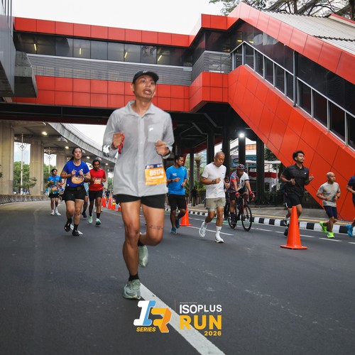 Race photo from ISOPLUS RUN 2026 - JAKARTA
