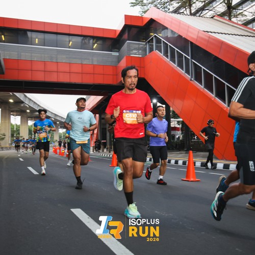 Race photo from ISOPLUS RUN 2026 - JAKARTA