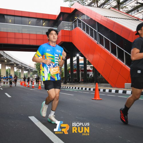 Race photo from ISOPLUS RUN 2026 - JAKARTA