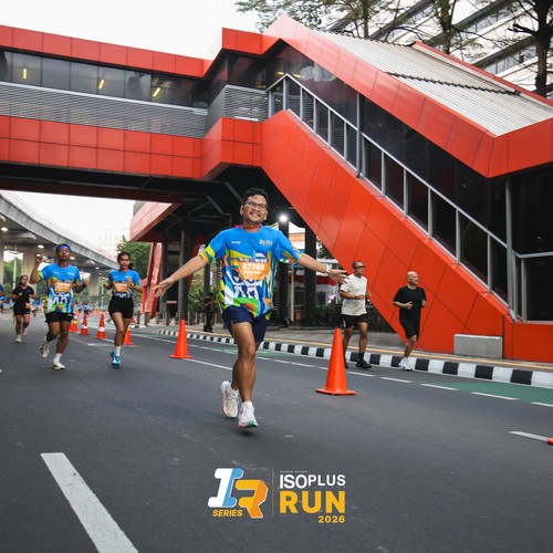 Race photo from ISOPLUS RUN 2026 - JAKARTA