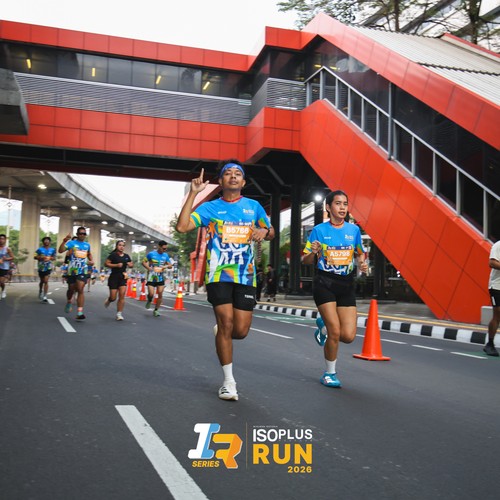 Race photo from ISOPLUS RUN 2026 - JAKARTA
