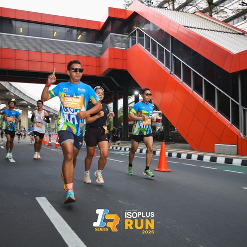 Race photo from ISOPLUS RUN 2026 - JAKARTA