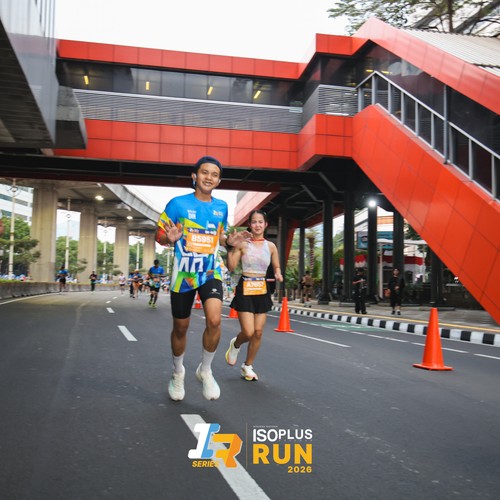 Race photo from ISOPLUS RUN 2026 - JAKARTA
