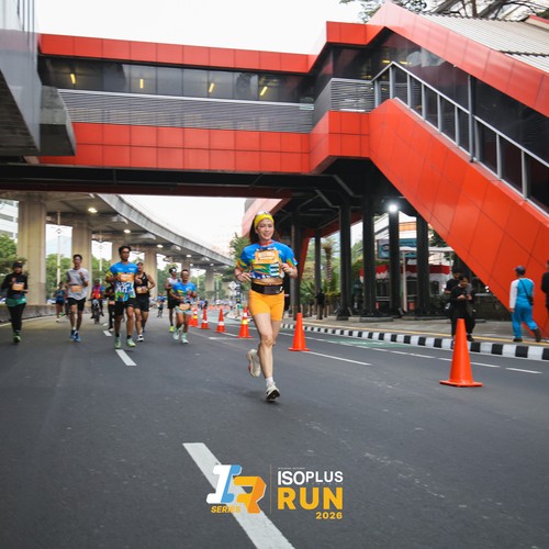 Race photo from ISOPLUS RUN 2026 - JAKARTA
