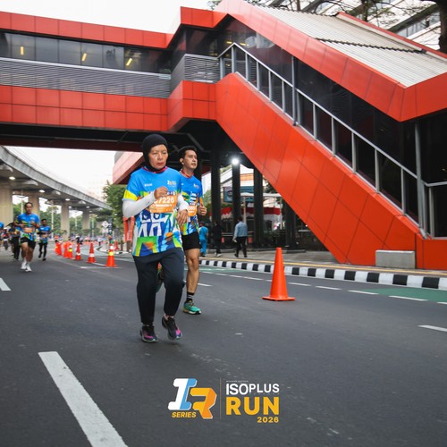 Race photo from ISOPLUS RUN 2026 - JAKARTA