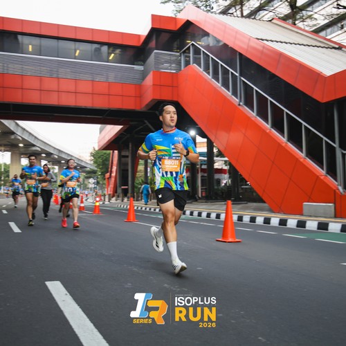 Race photo from ISOPLUS RUN 2026 - JAKARTA
