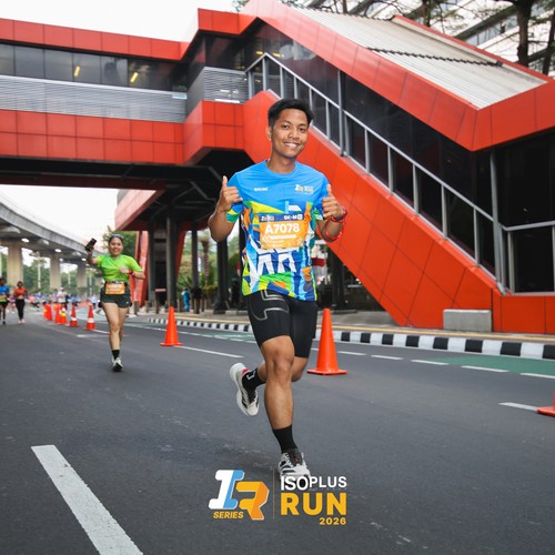 Race photo from ISOPLUS RUN 2026 - JAKARTA