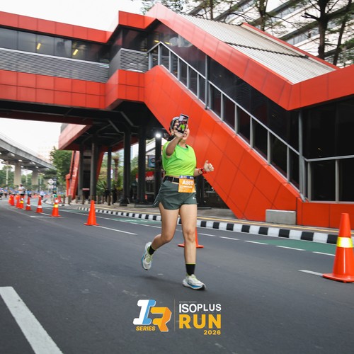 Race photo from ISOPLUS RUN 2026 - JAKARTA