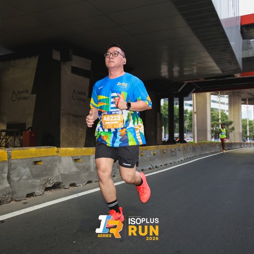 Race photo from ISOPLUS RUN 2026 - JAKARTA