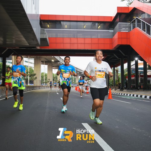 Race photo from ISOPLUS RUN 2026 - JAKARTA