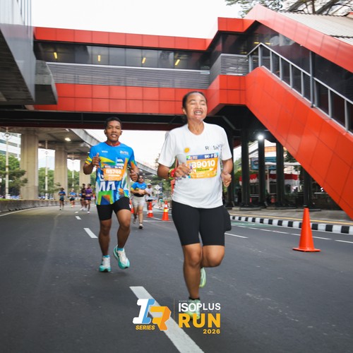 Race photo from ISOPLUS RUN 2026 - JAKARTA