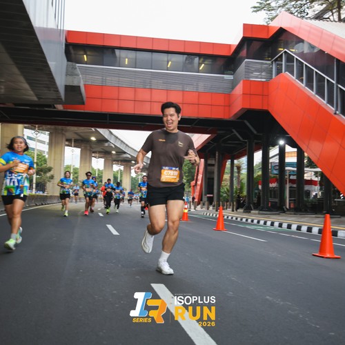 Race photo from ISOPLUS RUN 2026 - JAKARTA