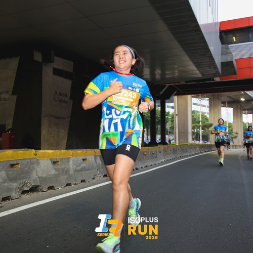 Race photo from ISOPLUS RUN 2026 - JAKARTA