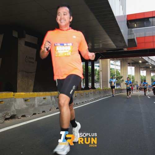 Race photo from ISOPLUS RUN 2026 - JAKARTA