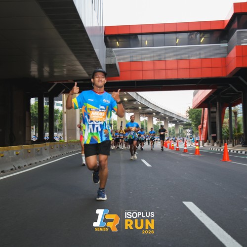 Race photo from ISOPLUS RUN 2026 - JAKARTA