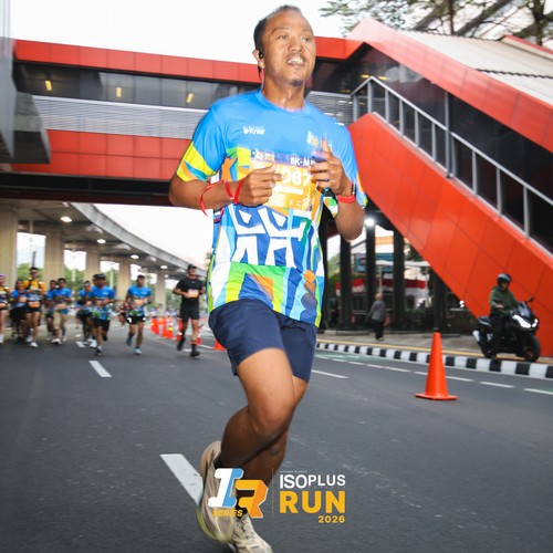 Race photo from ISOPLUS RUN 2026 - JAKARTA