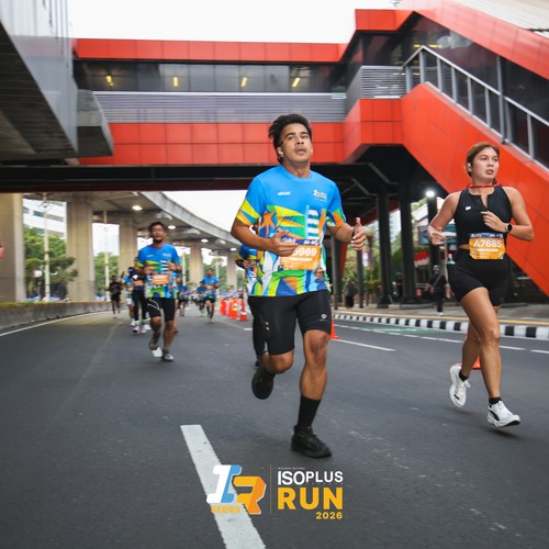 Race photo from ISOPLUS RUN 2026 - JAKARTA