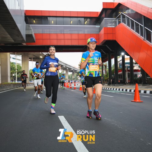 Race photo from ISOPLUS RUN 2026 - JAKARTA